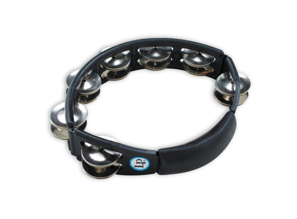 LP LP150 Cyclops Handheld Tambourine (Black/Steel) LP LP150 Cyclops Handheld Tambourine (Black/Steel)
